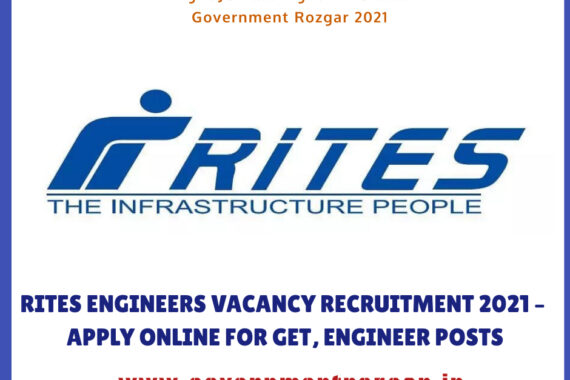 Rites Engineers Vacancy Recruitment 2021 - Apply Online for GET, Engineer Posts