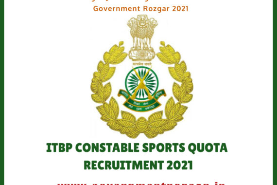 Constable (General Duty) Group – ‘C’ (Non-gazetted and non-ministerial) / (Sports Persons) Vacancy Recruitment in ITBP 2021 [65 Posts] Notification & Apply Online