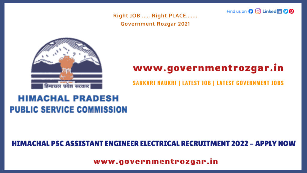 HPPSC Recruitment 2022: Apply for 76 Assistant Engineer posts