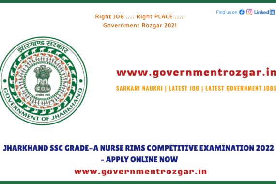 JSSC RIMS Nurse Recruitment 2022 Jharkhand
