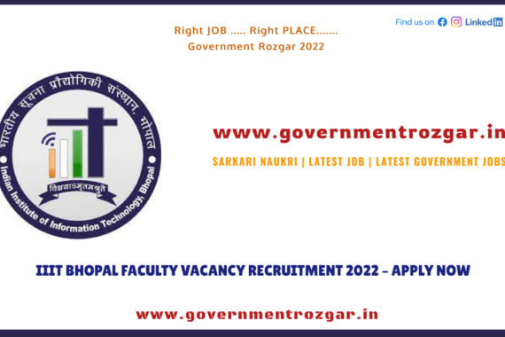 IIIT Bhopal Recruitment 2022
