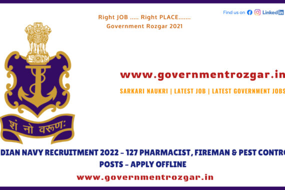 Indian Navy Recruitment 2022 Notification OUT