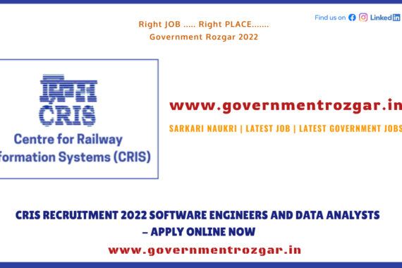 CRIS Recruitment 2022