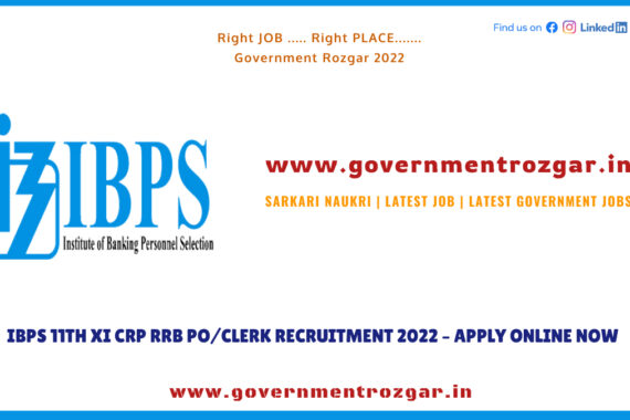 IBPS RRB Clerk/PO 2022 Recruitment