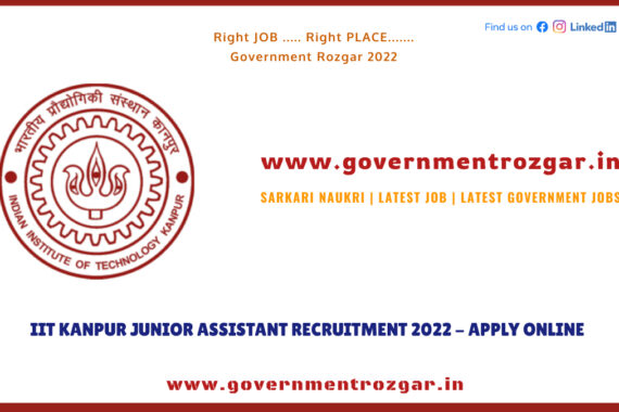 IIT Kanpur Recruitment 2022