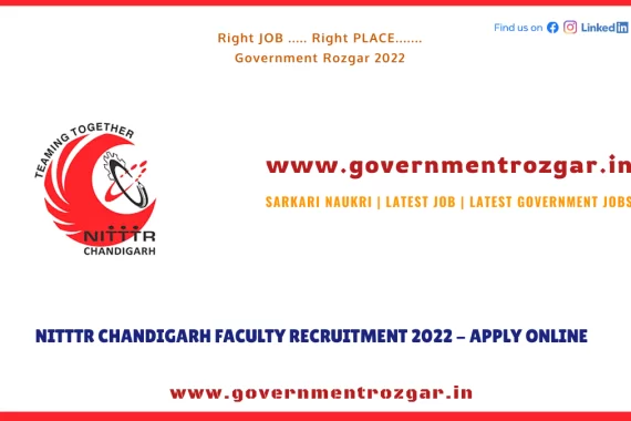 NITTTR Chandigarh Recruitment 2022