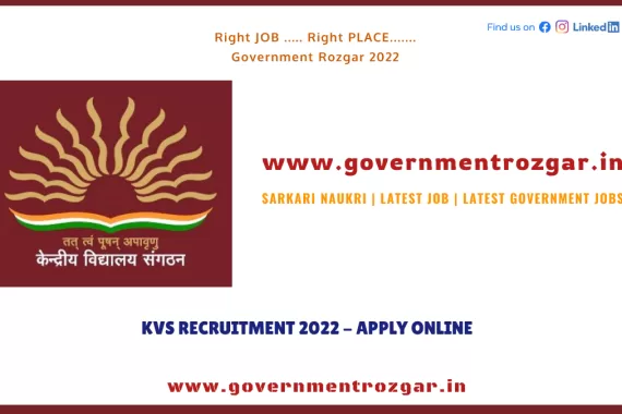 KVS Recruitment 2022