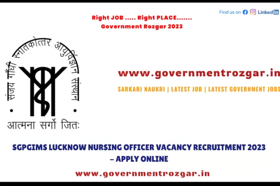 SGPGIMS Recruitment 2023