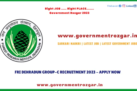 FRI Group C Recruitment 2023