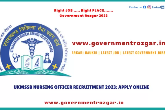 UKMSSB Recruitment 2023