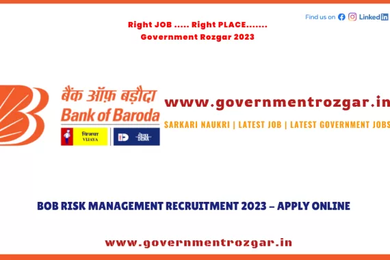BOB Manager Recruitment 2023