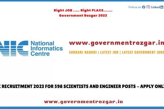 NIC Recruitment 2023