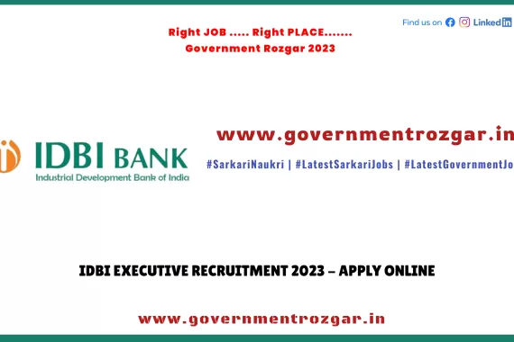 IDBI Executive Recruitment 2023