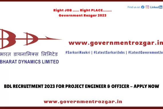 BDL Recruitment 2023