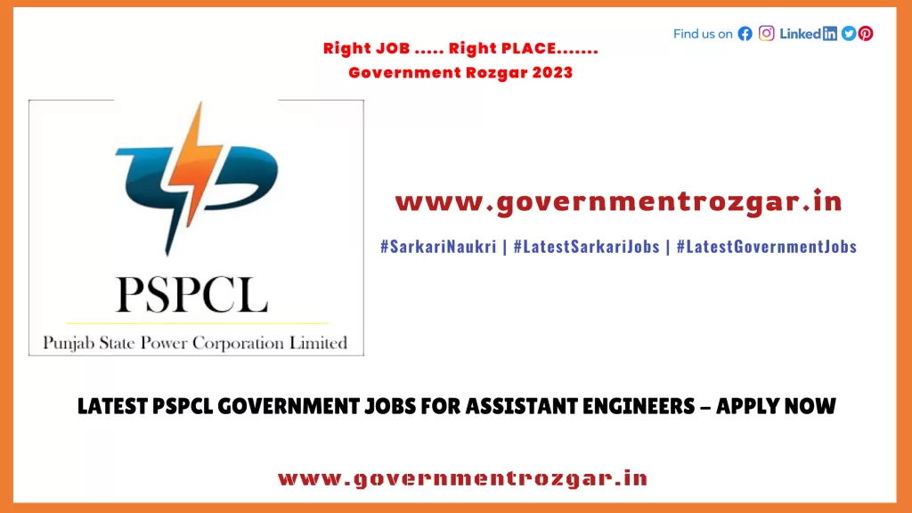 PSPCL Assistant Engineer Recruitment 2023 - Apply Now