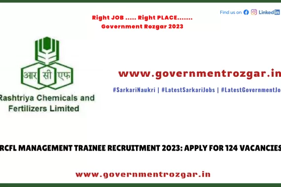 RCFL Management Trainee Recruitment 2023