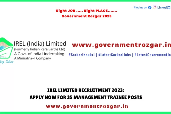 IREL Limited Recruitment 2023