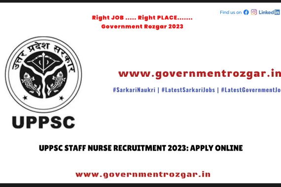 UPPSC Staff Nurse Recruitment 2023