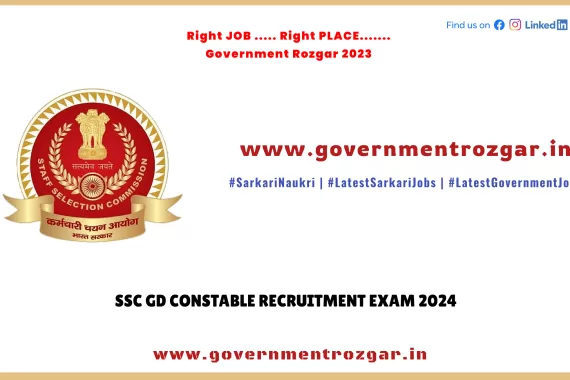 SSC GD Constable Recruitment Exam 2024 Notification Released, Apply Online for 26146 Vacancies