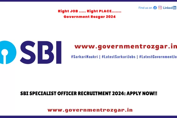 SBI Specialist Officer Recruitment 2024 - Apply Now for Career Advancement