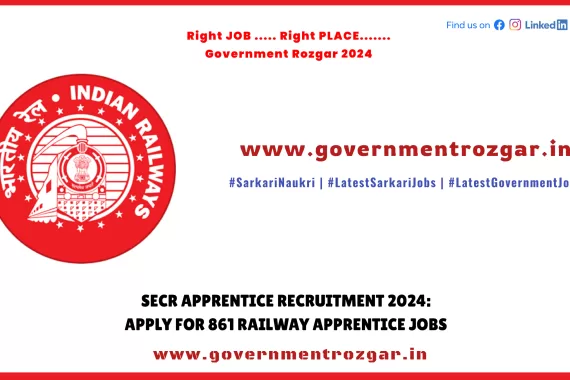 SECR Apprentice Recruitment 2024: Railway Apprentice Jobs Apply Now