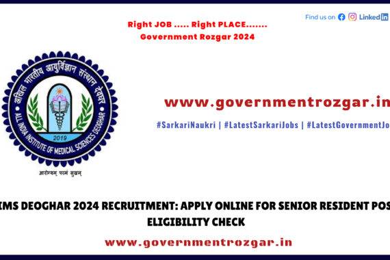AIIMS Deoghar 2024 Recruitment: Apply Now