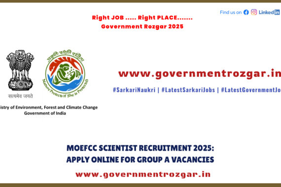 Ministry of Environment Scientist Vacancy 2025 – Online Application & Eligibility Details
